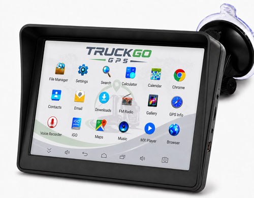GPS Android 7” Wi-Fi e Bluetooth
