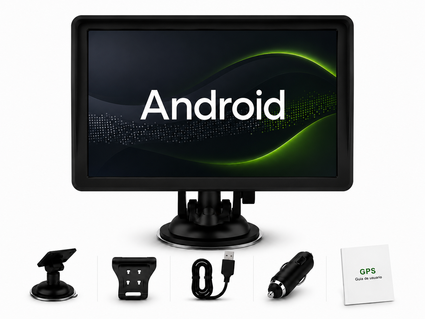 GPS Android 7” Wi-Fi e Bluetooth