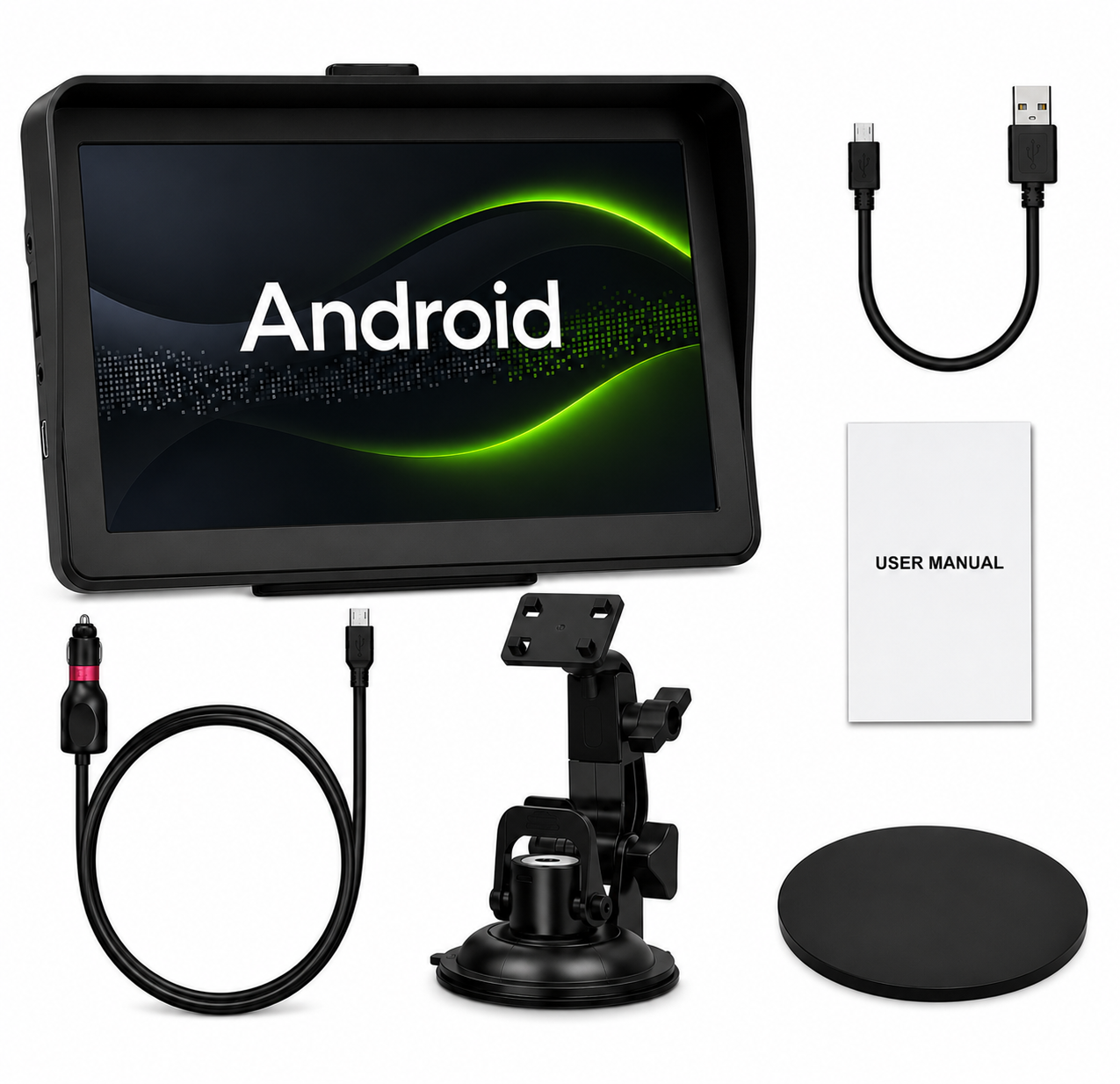 GPS Android 7" Wi-Fi et Bluetooth